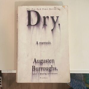 Dry: A Memoir by Augusten Burroughs - White Cover
